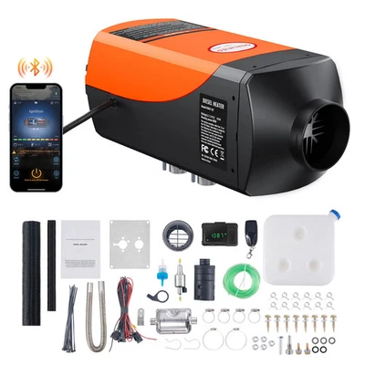 Bluetooth App Control Diesel Air Heater Diesel Heater LCD Diesel Parking Heater - Image 1 of 4
