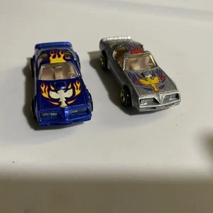 Hot Wheels Blackwall 2for1 Hotbird Blue & Silver Firebirds GHO Minty - Picture 1 of 9