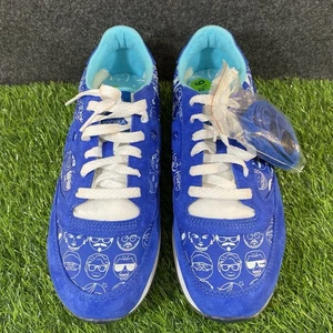 Saucony Babochka Russinan Laufschuhe Herren Größe 9,5 blau weiß Sneaker selten - Bild 1 von 12