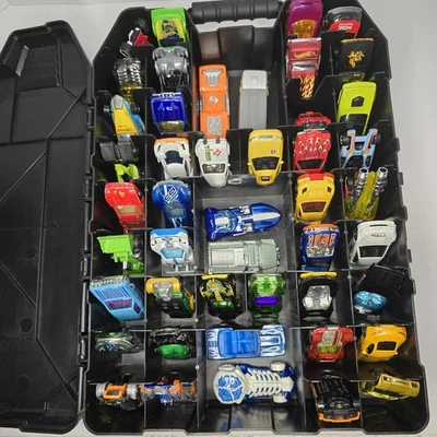 Hot Wheels Lot – 46 Cars in Carrying Case Made in USA - Image 1 of 4