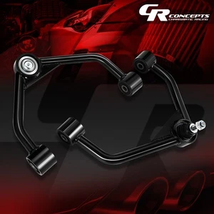 J2 PAIR OF BLACK 2-4" TUBULAR FRONT UPPER CONTROL ARMS FOR 2019-2024 RAM 1500 - Bild 1 von 6