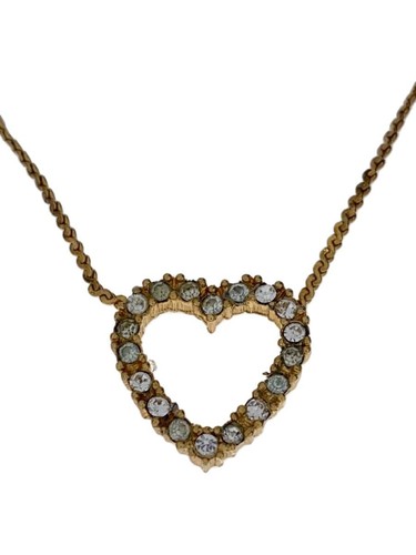 Collana Christian Dior placcata strass GLD top donna