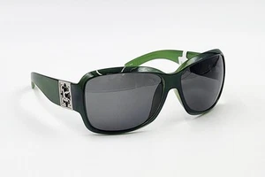 Liz Claiborne Women's Sunglasses Green Gray Oversized 81370 - Picture 1 of 6