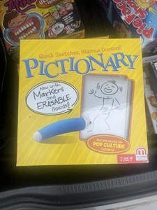 Mattel DKD47 Pictionary Board Game - Quick Sketches, Hilarious Guesses - New  - Picture 1 of 1