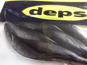 Deps Sakamata Shad 5 inch Darting Soft Fluke Jerkbait Electric Shad - Picture 1 of 17