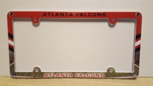 TELAIO TARGA ATLANTA FALCONS AUTO PLASTICA (NON PERFETTO GUARDA FOTO) #1 - Foto 1 di 2