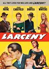 Larceny (DVD) Dorothy Hart Shelley Winters Dan Duryea Joan Caulfield John Payne