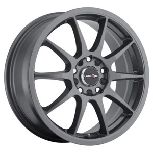 17" Vision Street 425 Bane Gunmetal Wheel 17x7 5x100 Rim 38mm - Picture 1 of 6