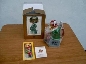 ANHEUSER BUSCH BUDWEISER *BEVO FOX* STEIN 1991 GERMANY NIB WITH COA. - Picture 1 of 17