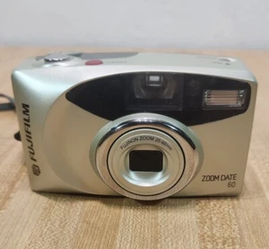 Fujifilm Zoom Date 60 35mm Auto Focus Point & Shoot Film Camera Tested - Picture 1 of 12
