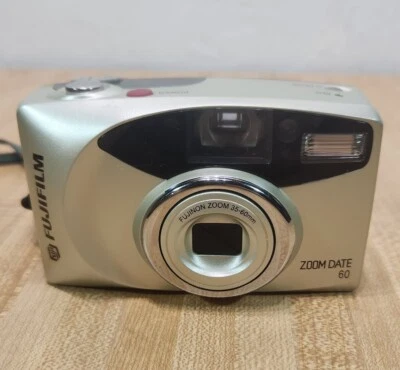 Fujifilm Zoom Date 60 35mm Auto Focus Point & Shoot Film Camera Tested - Image 1 of 4