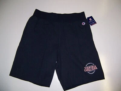 Virginia Cavaliers Champion men's Fleece Athletic Shorts Large Navy with logo - Image 1 of 3