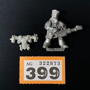 NOISE MARINE WITH BACKPACK CHAOS SPACE MARINES METAL 40K ROGUE TRADER OOP