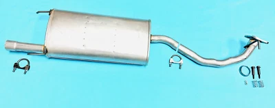 Fits: 2006 To 2008 Lexus RX400H & 2006 2007 Toyota Highlander 3.3L Mid Muffler - Image 1 of 2