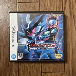 Mega Man Star Force 3 Black Ace Ryusei no Rockman Nintendo DS NDS Japan import - Picture 1 of 2