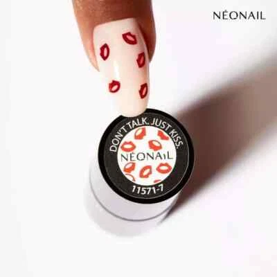 ❤️ NEONAIL UV Nagellack 7,2ml Lacke Nail Polish Don't Talk. Just Kiss Hybrid - Bild 1 von 4