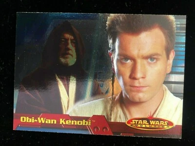 2001 Topps Star Wars Evolution P2 Obi Wan Kenobi Promo Card - Image 1 of 2