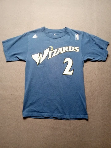 Adidas Shirt Adult Size S Blue John Wall Washington Wizards Rookie T Shirt Cover