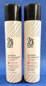 Style Edit Invisible Dry Shampoo 3.6 Oz Each ~ Lot of 2 - Picture 1 of 2