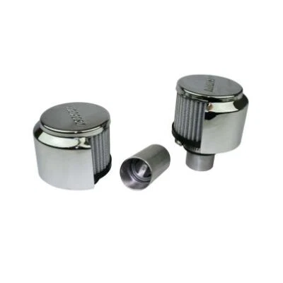 Moroso 68800 Valve Cover Breather Kit With Weld In Tubes And 2 Hooded Breathers - Image 1 of 2