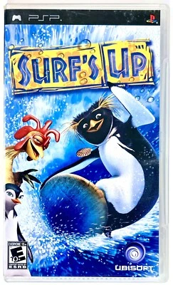 Surf's Up PlayStation Portable PSP COMPLETE With Manual 2007 SONY Vintage EUC - Image 1 of 4