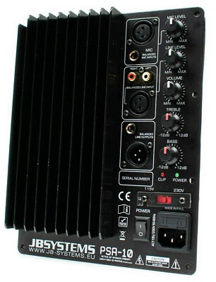 JB Systems Einbau Endstufe PA HIFI Aktivmodul Amp Amplifier 160W RMS Bi Amping - Bild 1 von 4