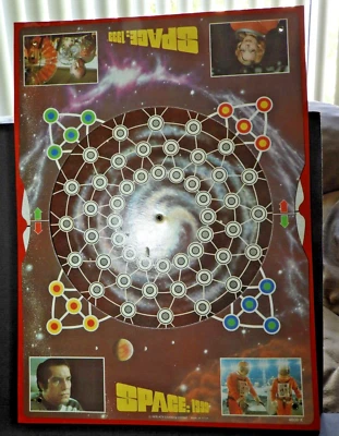 Vintage 1976 Space 1999 Board Game Milton Bradley 4609 Replacement Game Board - Image 1 of 4