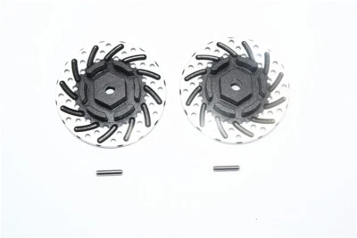 GPM Aluminum +3Mm Hex With Brake Disk With Silver Lining For AXIAL SCX10 II - Image 1 of 4