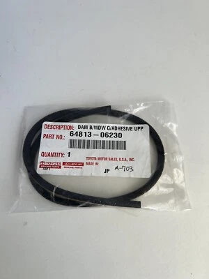 Junta de sellado de vidrio trasero Toyota Camry 2018-2021 parabrisas 64813-06230 Foto 1 de 2