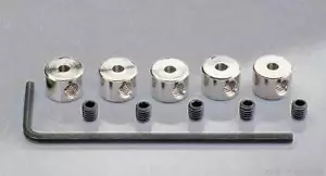 Stellringe 5 Stück Größen wählen 2mm bis 6mm Stellring Sicherung Sicherungsring - Bild 1 von 6