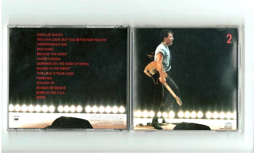 БРЮС СПРИНГСТИН: КОНЦЕРТ 1975-85 CD-ДИСК 2-BORN IN THE U.S.A-BADLANDS-NEBRASKA++ - Изображение 1 из 1