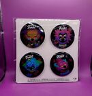 Set of 4 Killer Klowns Button Pin Set Funko GameStop Exclusive