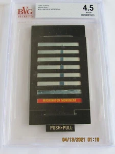 1965 Topps Push-Pull #35 Lincoln Memorial Washington en muy buena condición 4,5 en muy buena condición-excelente+ emisión de prueba - Imagen 1 de 7