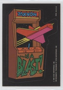 1983 Topps Video City Sega Zaxxon is a Blast! (Electronic Games Ad) #ZABL.2 0lk4