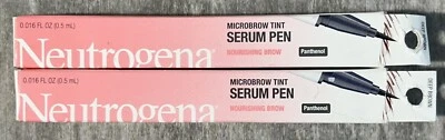 2 Pluma de suero de tinte microcejas Neutrogena MARRÓN PROFUNDO NUEVA Foto 1 de 4