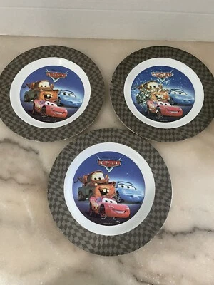 Juego de 3 placas de melamina Disney Pixar Cars Foto 1 de 4