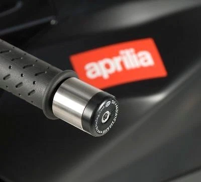 Deslizadores de extremo de barra negros R&G Racing para Aprilia Mana 850 BE0008BK 2008-2013 Foto 1 de 4