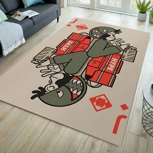 Hypebeast rug, hypebeast decor, card rug, funny rug - Picture 1 of 10