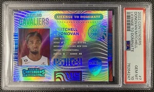 2022-23 Panini Contenders Donovan Mitchell Licencia para Dominar SSP #7 PSA 10 - Imagen 1 de 2