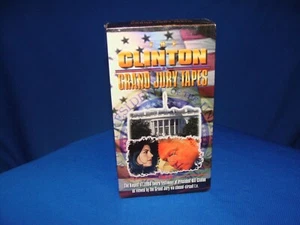Juego de 2 cintas VHS The Clinton Grand Jury 1998 Brentwood video casero sellado - Imagen 1 de 22