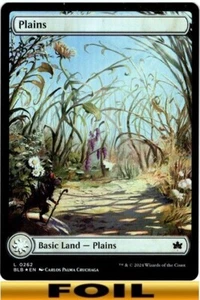 1x - PLAINS - #262 - FOIL FULL ART - Bloomburrow - NM MTG - Bild 1 von 1