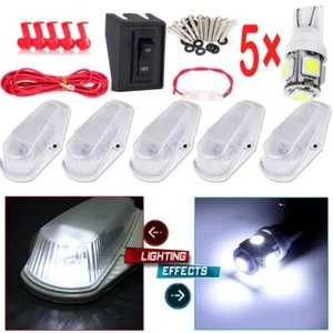 5X Cab Roof Marker Clearance Light Assembly W/194 Led+Wiring Pack For 80-97 Ford - Picture 1 of 11
