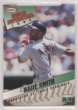 1995 Kraft Singles Superstars Food Issue Ozzie Smith #28 HOF