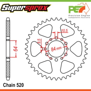 Nuevo * Supersprox * Piñón trasero para adaptarse a SUZUKI TS185ER 185cc - Imagen 1 de 4