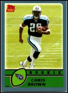2003 Topps #357 Chris Brown - Rookie RC FREE SHIPPING! - Picture 1 of 2