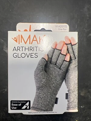 Guantes de compresión para artritis IMAK un par talla grande nuevos Foto 1 de 3