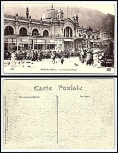 MONACO Postcard - Monte Carlo, The Cafe de Paris S7 - Picture 1 of 1