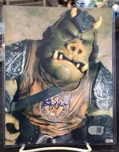 SWAU Authentic Signed Photograph Colin Hunt As Gamorrean Guard No. B35755 Unseal - Picture 1 of 6
