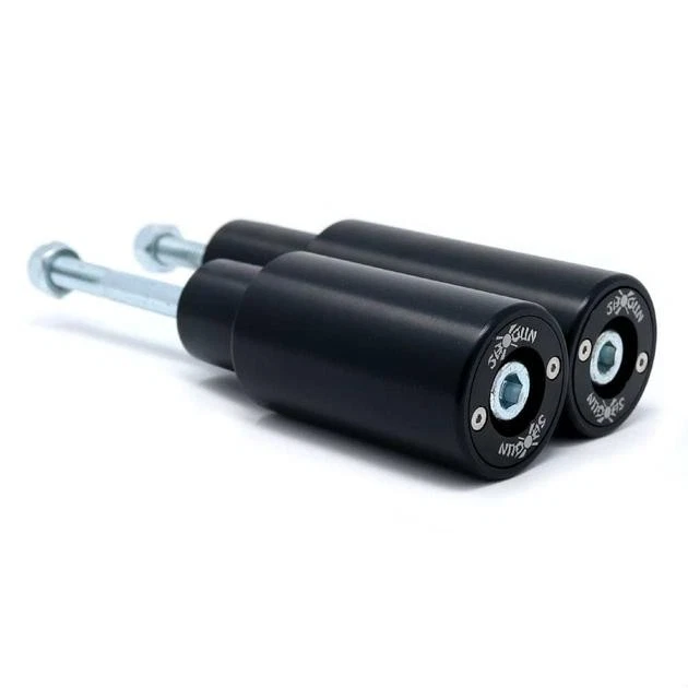 Deslizadores de cuadro Shogun sin corte negro Yamaha FZ6 2004-2010 Foto 1 de 1