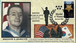 4822A Medal of Honor Navy Korean War Hospital Corpsman William Charette  - Picture 1 of 1